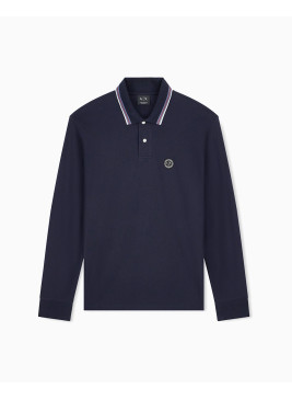 Polo Armani Exchange azul...