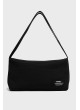 Bolso ECOALF TIKA BAGUETTE OTTO BLACK de color negro