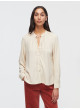 Camisa Nice Things beige mujer WWR103