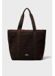Bolso ECOALF TIKA SHOPPER OTTO DARK BROWN marrón