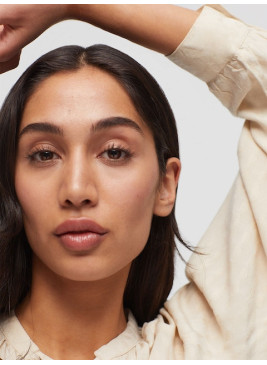 Camisa Nice Things beige mujer WWR103