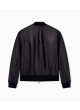 Cazadora Armani Exchange negra de piel de hombre XM003354