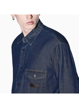 Camisa Armani Exchange vaquero azul XM003248 de hombre