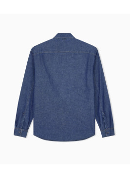 Camisa Armani Exchange vaquero azul XM003248 de hombre