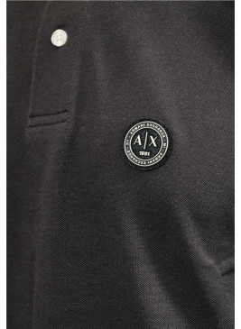 Polo Armani Exchange de manga larga XM003427  licorice