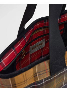 Barbour Mya patchwork tote bag