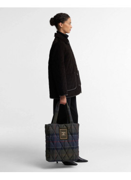 Bolso Barbour tartan Arlene tote bag  quilted