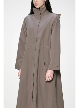 Gabardina RAINS Suva softshell A-line W Jacket W3T2 cinder forrada polar