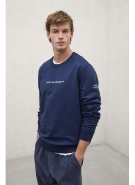 ECOALF SUDADERA DISA azul...