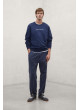 ECOALF SUDADERA DISA azul marino