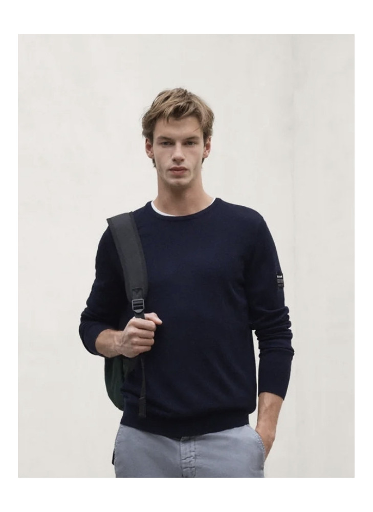 Jersey ECOALF BAYONA deep navy azul marino