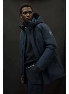 ECOALF PARKO deep navy azul...