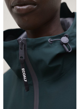 ECOALF DILUVIO JACKET WOMAN CYPRESS verde