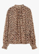Camisa Almira con estampado de leopardo de mujer