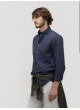Camisa EL GANSO garment dyed botton down marino de hombre 260052