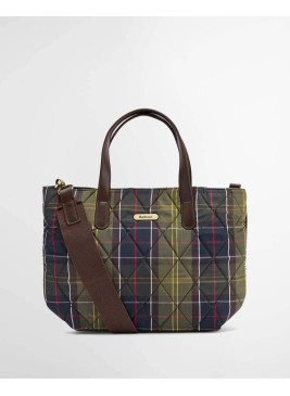 Barbour mini quilted tote...