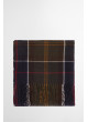 Bufanda Barbour Hailes tartan verde