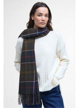 Bufanda Barbour Hailes tartan verde