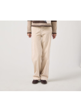 Pantalón de pana crudo de...