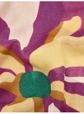 Fular Nice Things de lana estampado Bold flowers WFX015