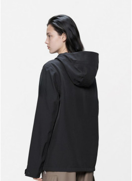 Chaqueta RAINS negra Suva softshell black W3T1 unisex