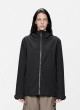 Chaqueta RAINS negra Suva softshell black W3T1 unisex