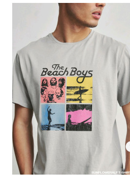Camiseta ECOALF The Beach Boys sunflower